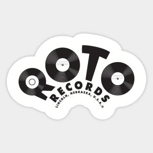 Roto Records Sticker